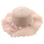 DIONA J KIDS STRAW HAT ONE SIZE COLOR IVORY