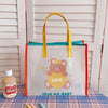 Clear cute daily bag-mix