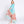 DIONA J DAMASK PRINT OPEN FRONT LONG KIMONO ONE SIZE COLOR BLUE