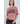 Diona J MAMA Checkered Mother's Day Graphic Relaxed Crop Top Size M Mauve