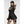 Dea Agent 6 Pc Short Sleeve Romper Cosplay Halloween Costume Set Black Size S/M
