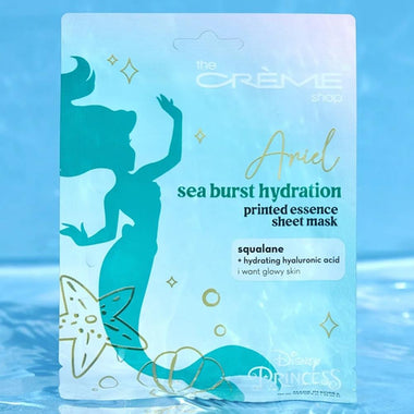 THE CRÈME SHOP X DISNEY - ARIEL SEA BURST HYDRATION PRINTED ESSENCE SHEET MASK