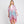 DIONA J ABSTRACT PAISLEY PRINT KIMONO CARDIGAN ONE SIZE COLOR PINK