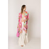 DIONA J FLORAL PRINT KIMONO ONE SIZE COLOR PINK