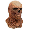 Flesh horror costume mask with extended neck