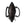 Black Croc Tote Pouch Set