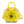 Handbag Round Yellow Flower Croc Bag for Women