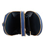 Navy Flower Mini Backpack