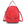Backpack Red Rounded Small Handbag for Women
