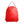 Backpack Red Rounded Small Handbag for Women