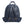 Moto Backpack Navy Zipper Medium Bag for Women