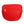 Crossbody Red Love Zipper Saddle Bag for Women