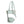 Tote Light Green and White Stripe Handbag Women