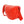Crossbody Red Round Pouch Bag Set for Women