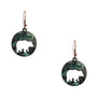 Mama Bear Cut Dangle Earrings, Cute and Stylish Mother's Day Jewelry Accessories, Perfect Gift for Mom