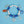 Blue White Pearl Zeta Bracelet