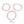 Bracelets Light Pink Breast Cancer Hope Set Women