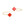 Bangle Gold Red Clover Open Bracelet for Women