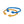 SGRHO Sorority Blue Gold Pointed Cable Bangle Set