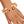 DST Red Clear Crystal Gold Cable Bangle Bracelets