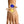 SGRHO Blue and Gold Teardrop Crystal Cuff Bracelet
