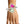AKA Pink and Green Teardrop Crystal Cuff Bracelet