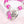 Breast Cancer Pink Pearl Heart Charm Bracelet