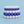 ZPB Blue White Pearl Stretch 5 Pcs Bracelets Women