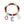 OES Sorority Multicolor Bead Bling Letter Bracelet