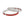 DST Sorority Red Pave Hinged Bangle Bracelet Set