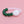 Pink Green Pearl Glass Bead Bracelet