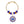 SGRHO Greek Merch Bead and Charm Cable Bracelet