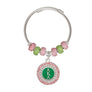 AKA Greek Merch Bead and Charm Cable Bracelet