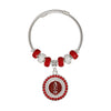 DST Greek Merch Bead and Charm Cable Bracelet