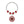 DST Greek Merch Bead and Charm Cable Bracelet