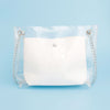 Shoulder Bag Blue Zeta Sorority Purse for Women