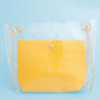 Shoulder Bag Yellow Sigma Sorority Purse for Women
