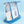 Tote Blue Clear Zeta Sorority Bag for Women