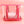 Tote Pink Clear AKA Sorority Bag for Women
