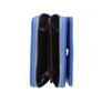 ZPB Sorority Blue Tassel Keychain Zipper Wallet