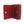 DST Sorority Red Tassel Keychain Zipper Wallet