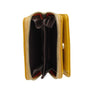 SGRHO Soror Yellow Tassel Keychain Zipper Wallet