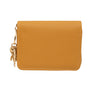 SGRHO Soror Yellow Tassel Keychain Zipper Wallet