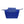 ZPB Sorority Blue Nylon Wristlet Strap Mini Pouch