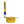 SGRHO Soror Yellow Nylon Wristlet Strap Mini Pouch