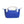 Blue Nylon Mini Pouch Handle Strap
