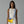 SGRHO Soror Yellow Nylon Mini Pouch Handle Strap