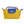 SGRHO Soror Yellow Nylon Mini Pouch Handle Strap