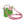 AKA Sorority Green Nylon Mini Pouch Handle Strap