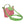 Pink Nylon Mini Pouch Handle Strap